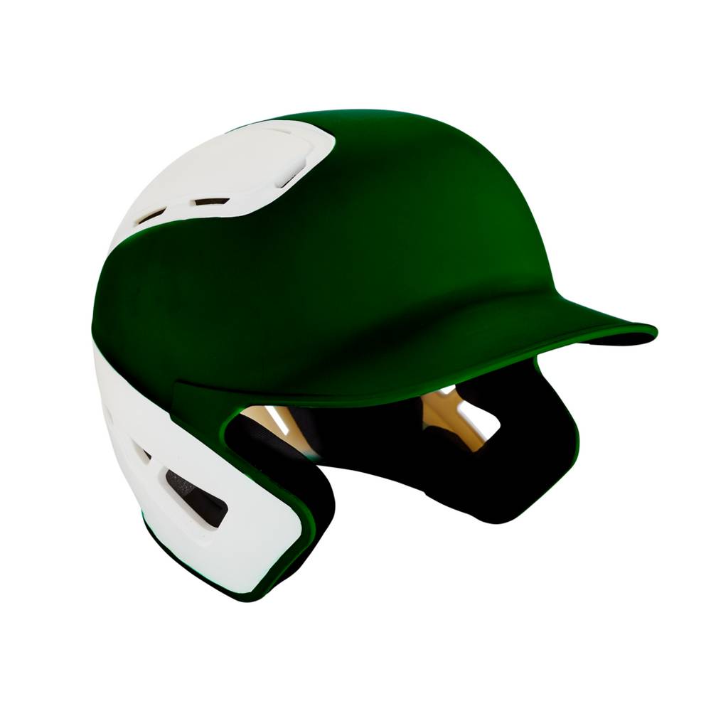 Capacete Mizuno B6 Baseball Batting - Homem - Verdes/Branco - ITHWE0623